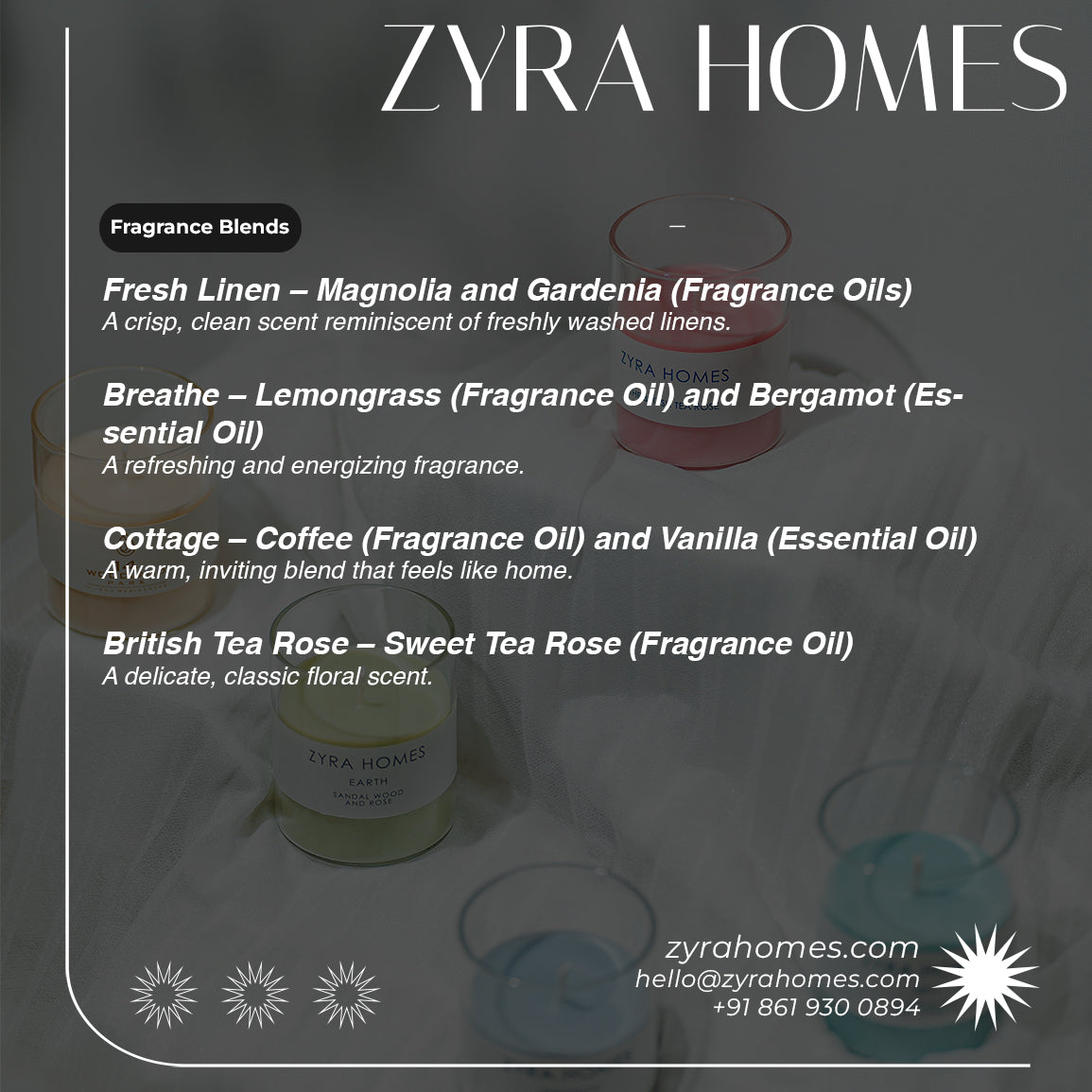 Flower Gel Wax Candle with Wood Wick – for Relaxation & Ambience image 3