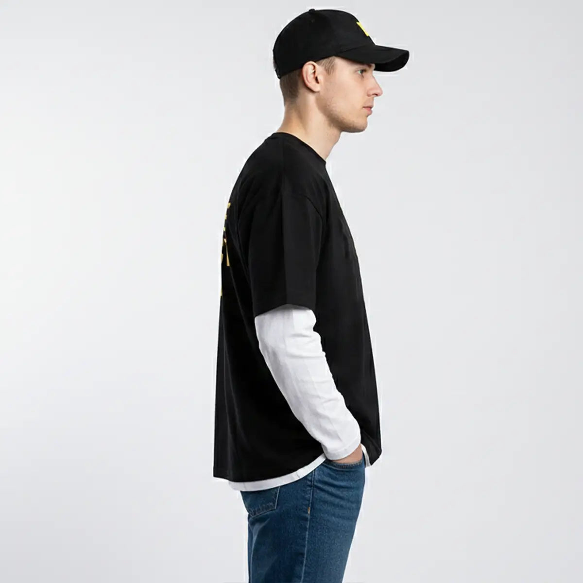 Born to Love Perfect Ass Oversized T-Shirt for Men | Black Streetwear Tee