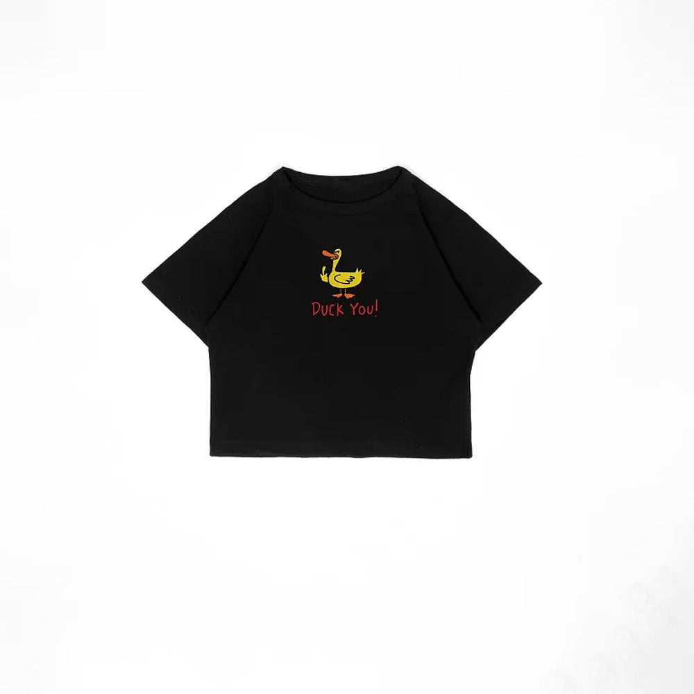Duck You Graphic Baby Tee