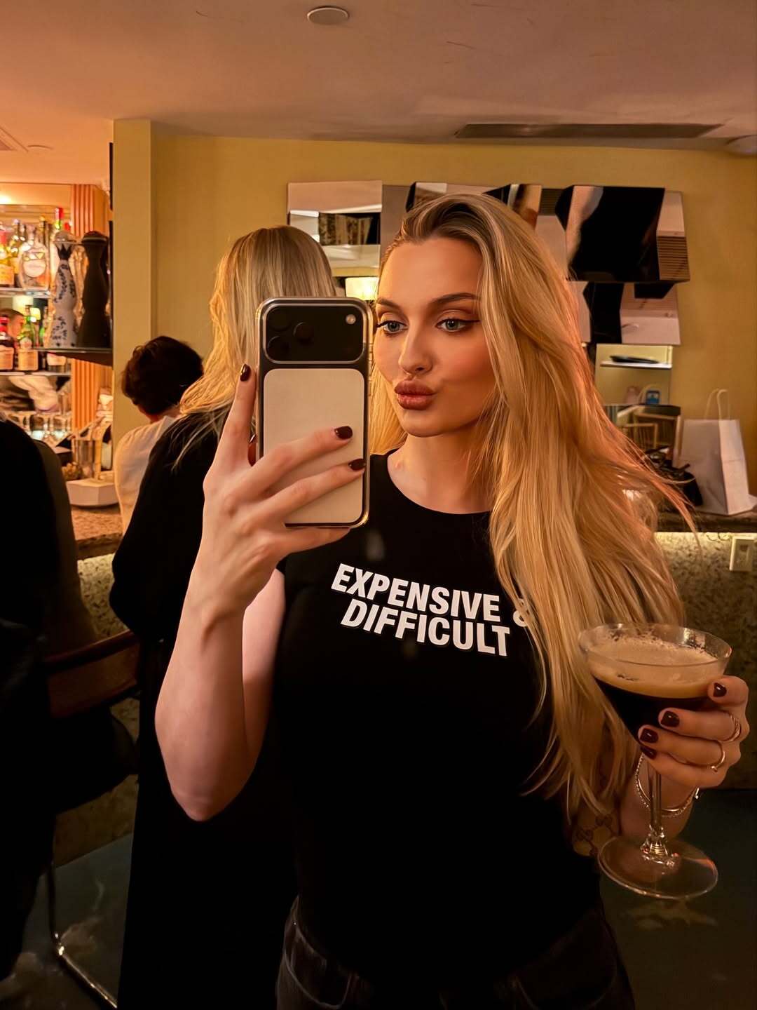 Expensive & Difficult Baby Tee Crop Top for Women | Statement Graphic Tee – Criminally Good