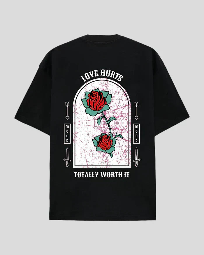 Love Hurts Oversized T-Shirt for Men & Women