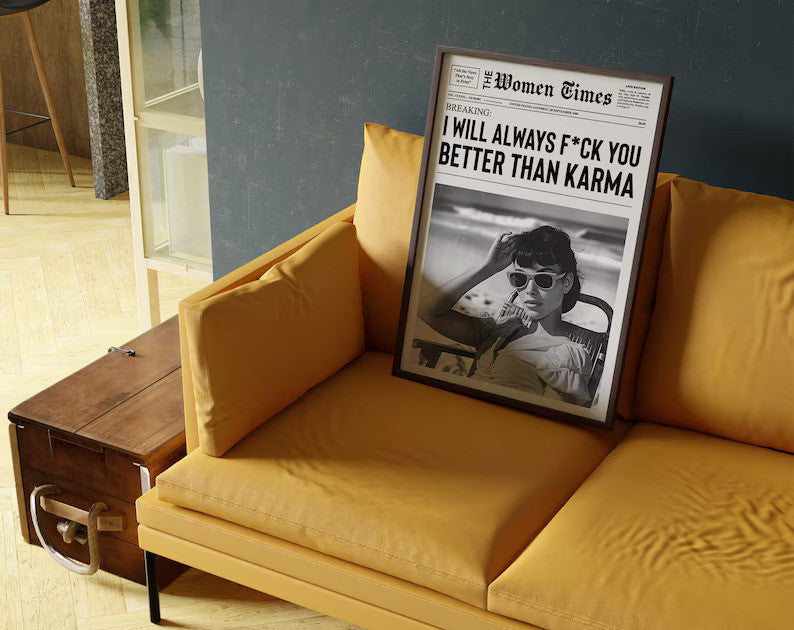 Better Than Karma Poster | Wall Art