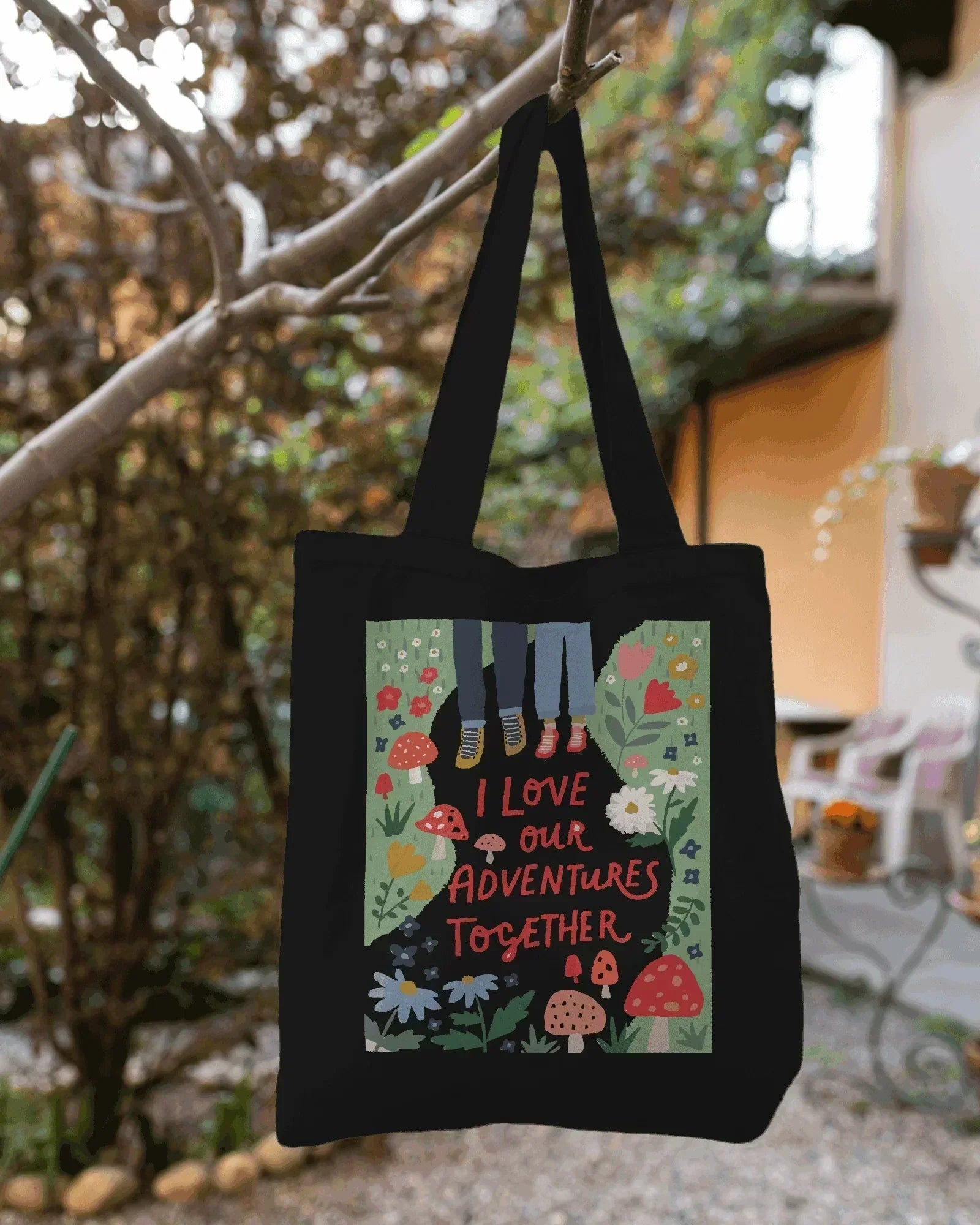 Aesthetic Cotton Canvas Tote Bag
