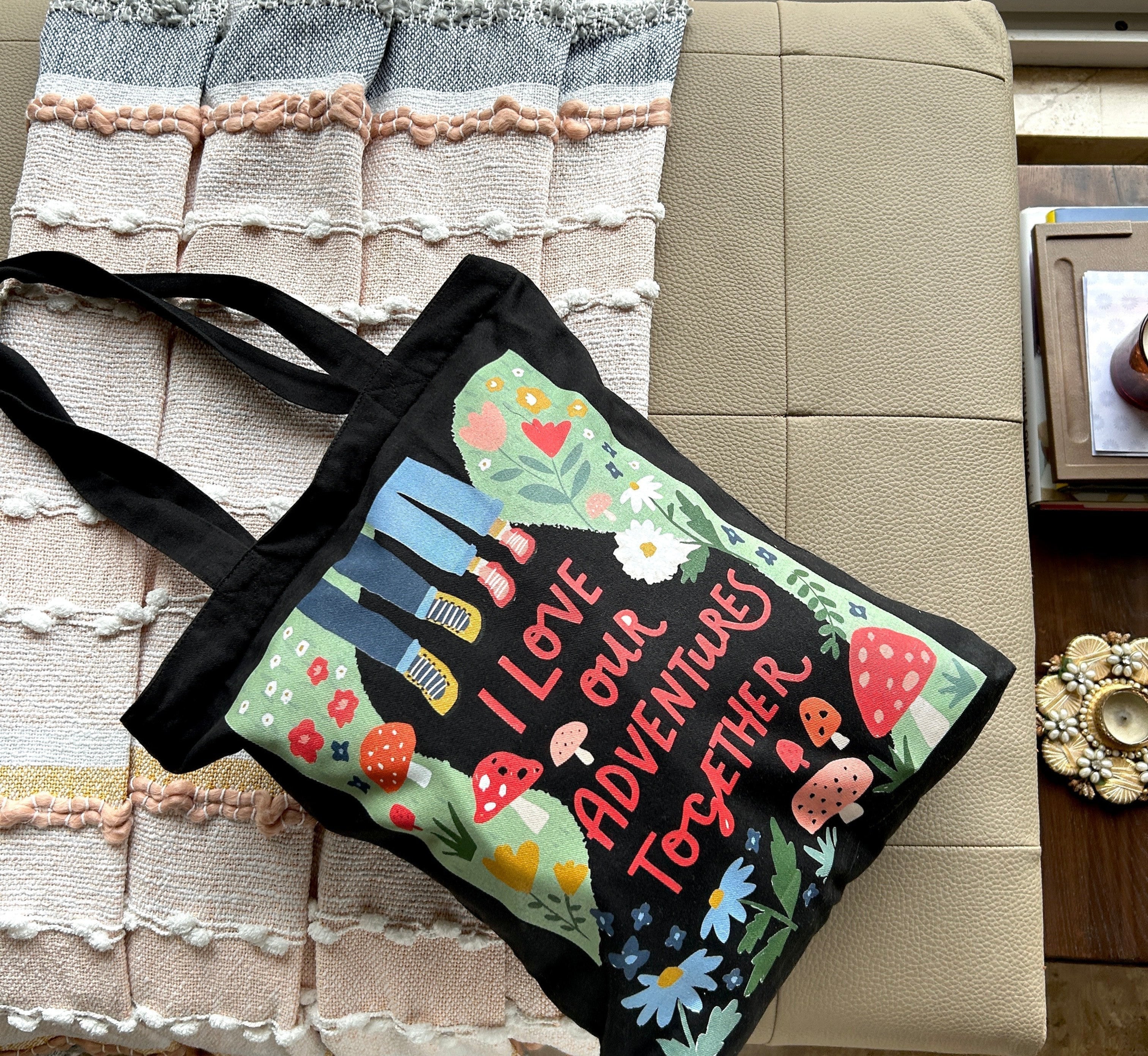 Aesthetic Cotton Canvas Tote Bag