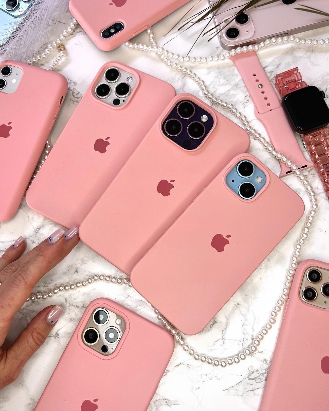 Pink iPhone Silicone Case – Slim Soft Touch Cover | Criminally Good™