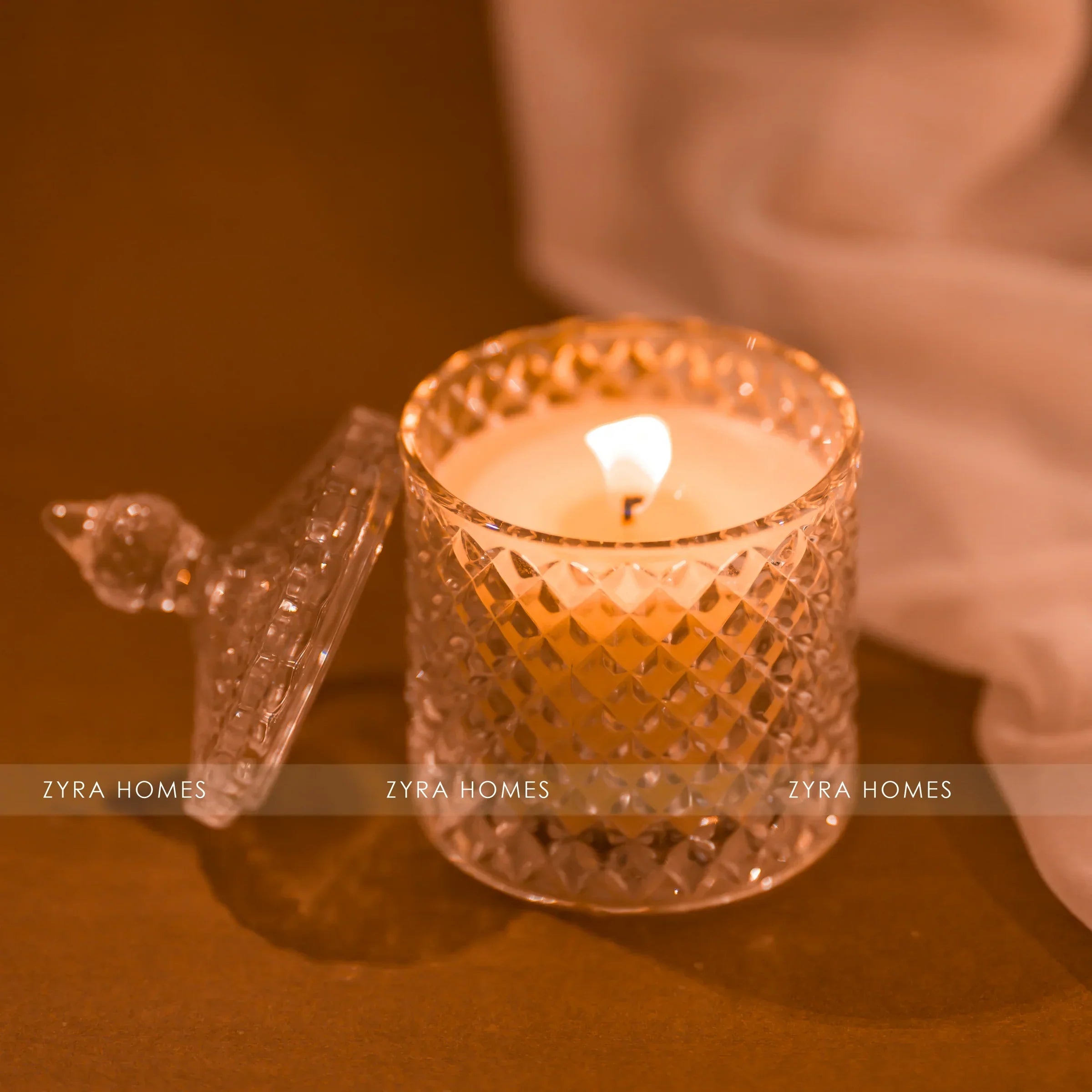 Crystal Jar Candle | Elegant & Luxe Home Décor image 1
