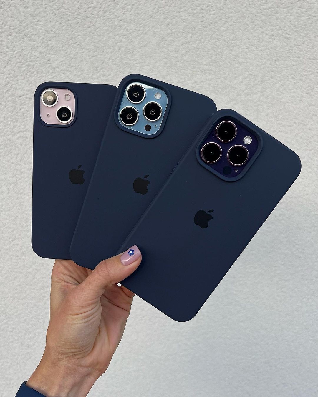 Midnight Blue iPhone Silicone Case – Slim Soft-Touch Silicone Cover | Criminally Good™