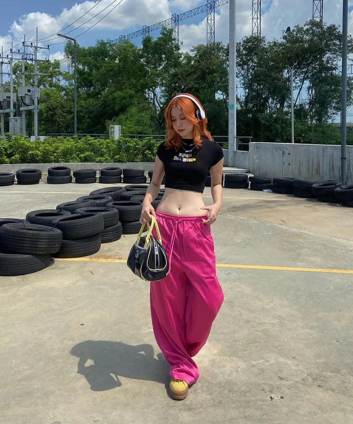 Still That Bitch Baby Tee in Black – Crop Top for Baddies, BFFs & Main Characters