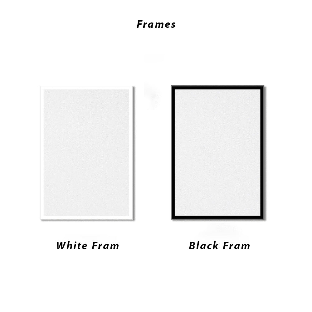 NOW Minimalist Typography Poster | Modern Black & White Wall Art | Aesthetic Quote Poster