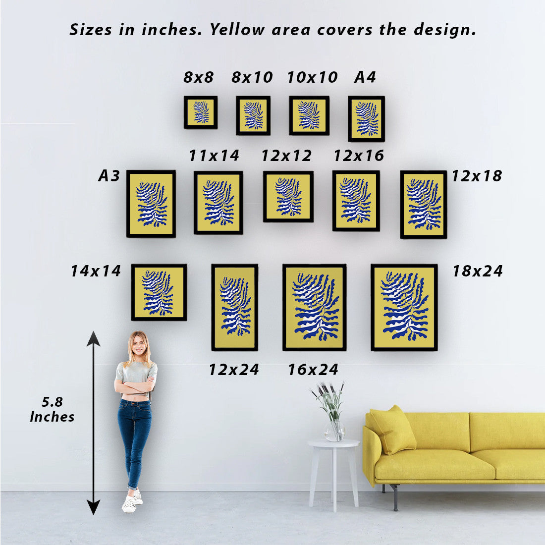 NOW Minimalist Typography Poster | Modern Black & White Wall Art | Aesthetic Quote Poster