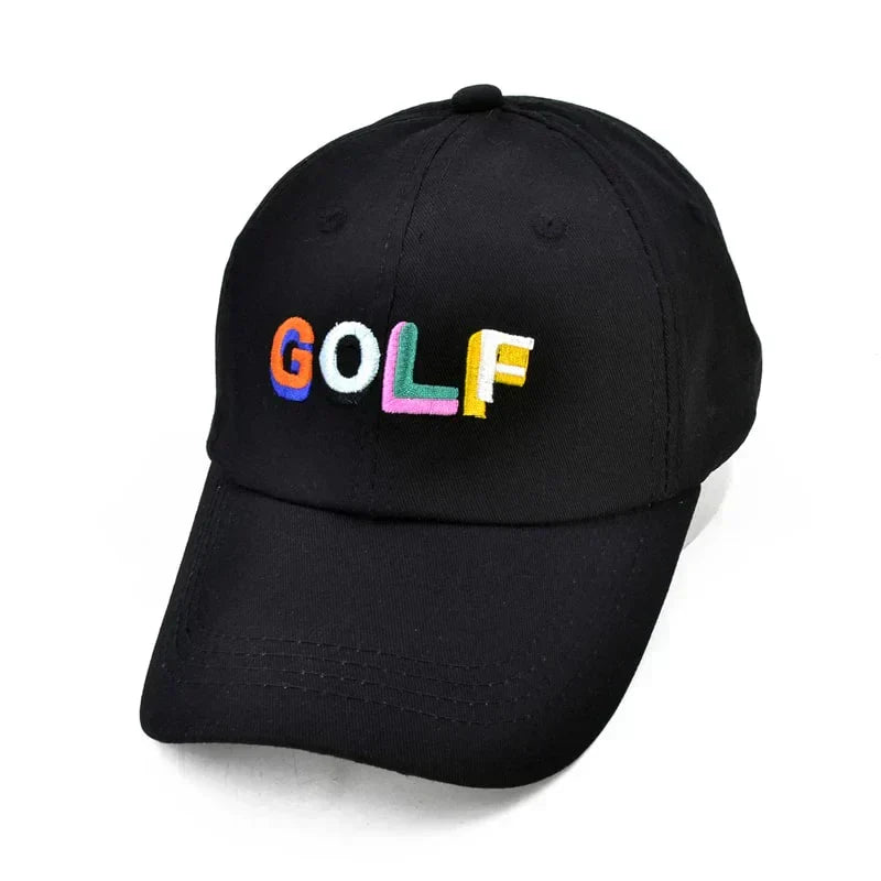 Black GOLF Hat – Embroidered Dad Cap | Criminally Good