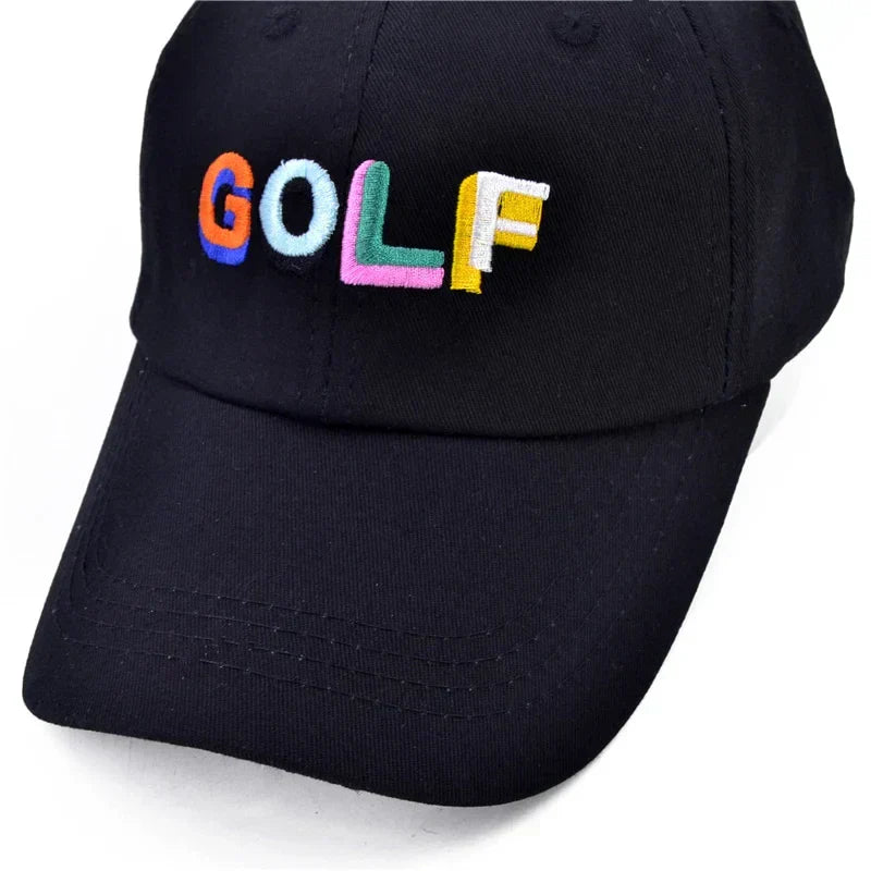 Black GOLF Hat – Embroidered Dad Cap | Criminally Good