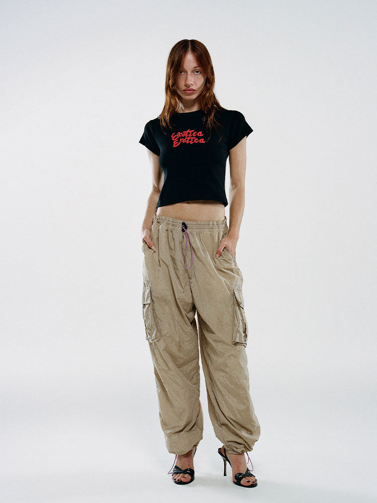Exotica Erotica black Baby Tee