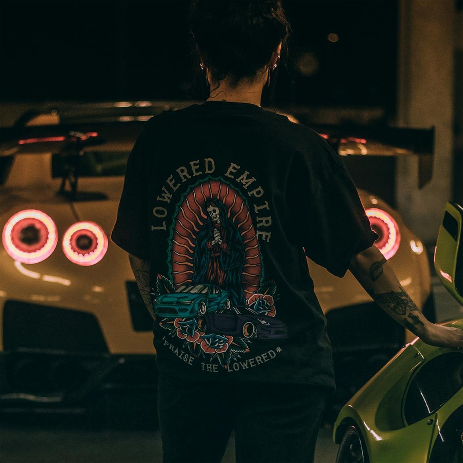 Lowered Empire Oversized Streetwear T-Shirt 